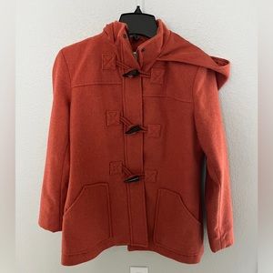 Like new: women’s orange coat size M